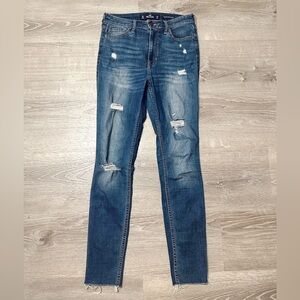 •HOLLISTER• ULTRA HIGH RISE SUPER SKINNY JEANS